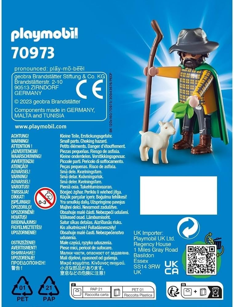 PLAYMOBIL 70973 Schafhirte mit Schaf