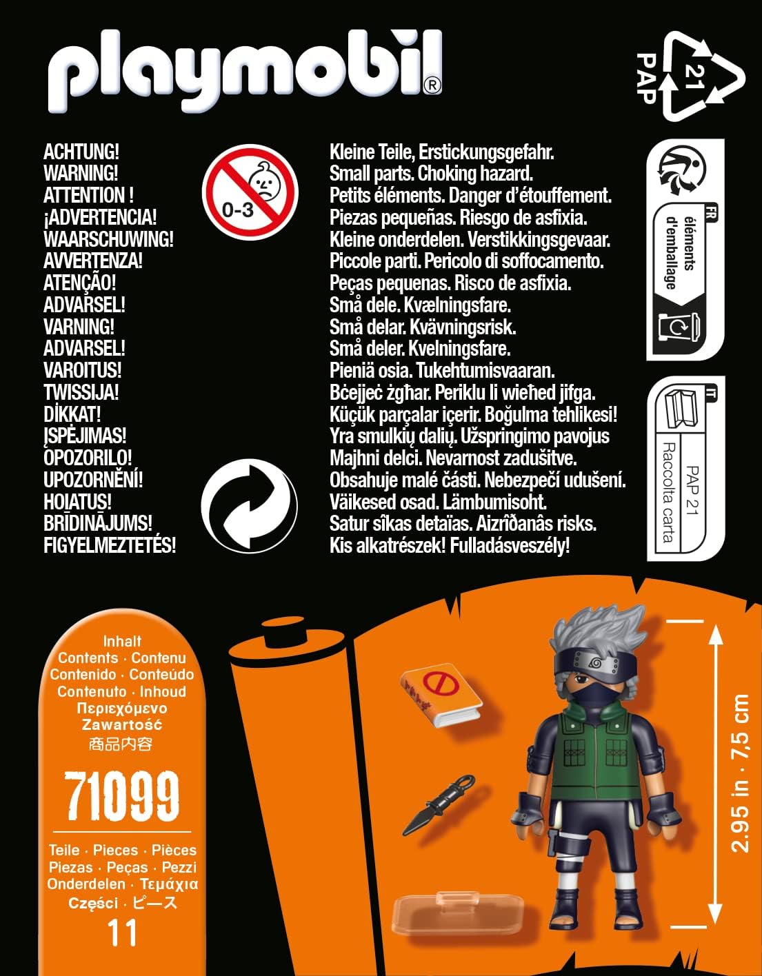PLAYMOBIL Naruto Shippuden Kakashi 71099