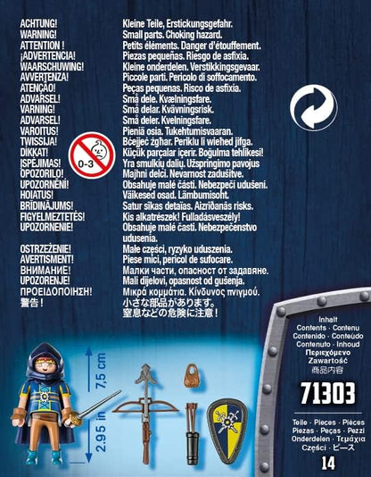 PLAYMOBIL Novelmore 71303 | Gwynn mit Kampfausrüstung