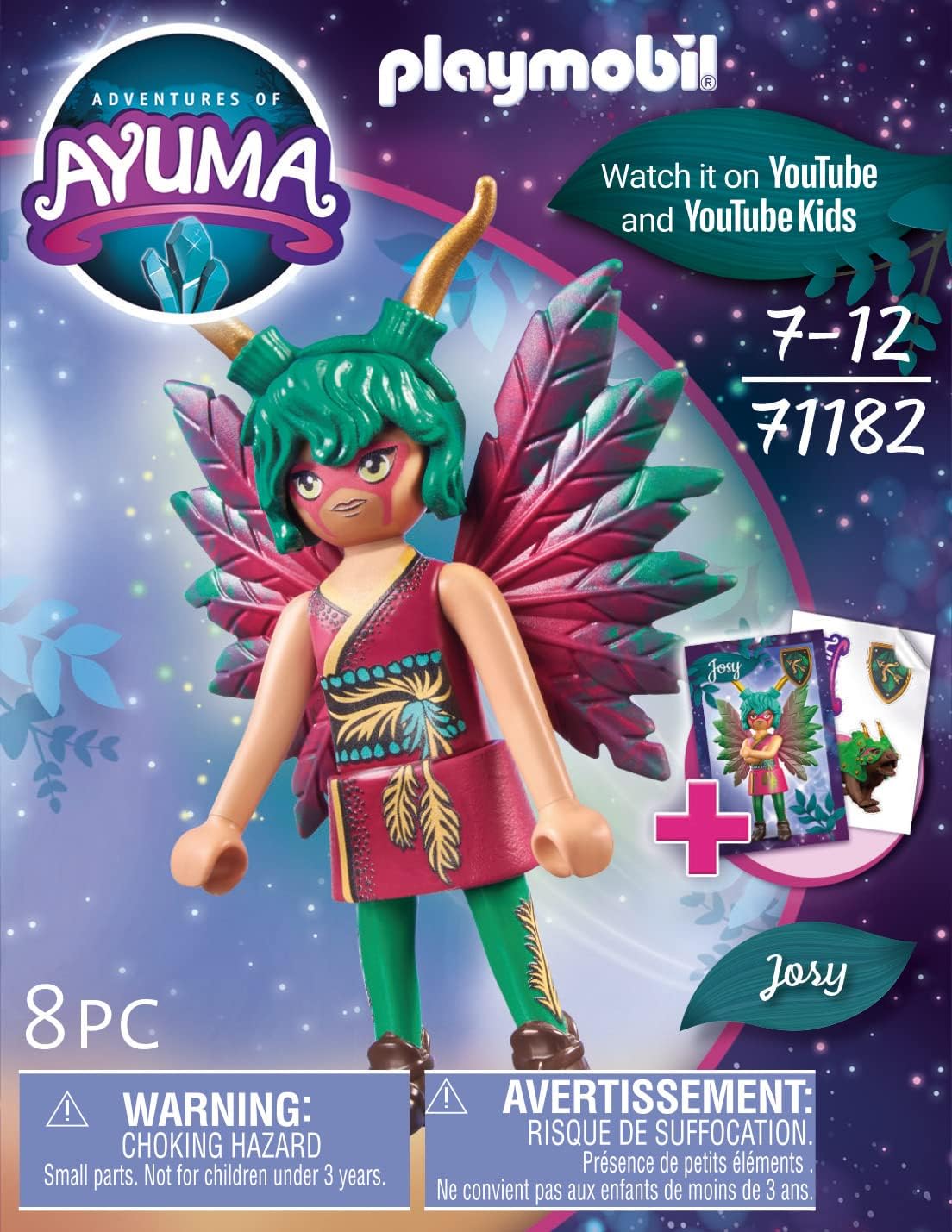 PLAYMOBIL Adventurs of Ayuma 71182 Knight Fairy Josy, ab 7 Jahren