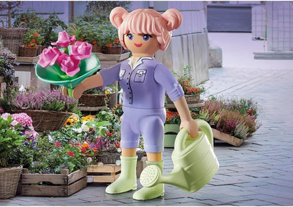 PLAYMOBIL Floristin 70974 – Blumenladen Spielzeug