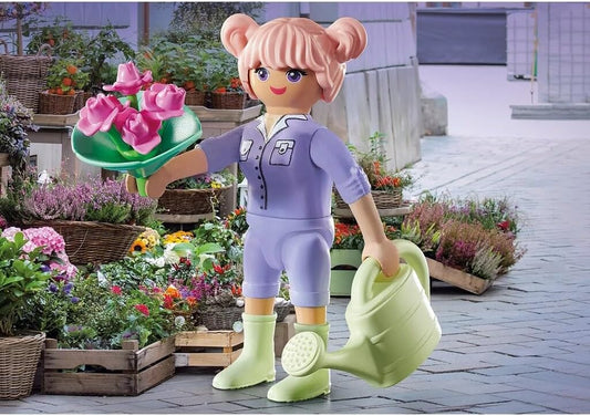 PLAYMOBIL Floristin 70974 – Blumenladen Spielzeug