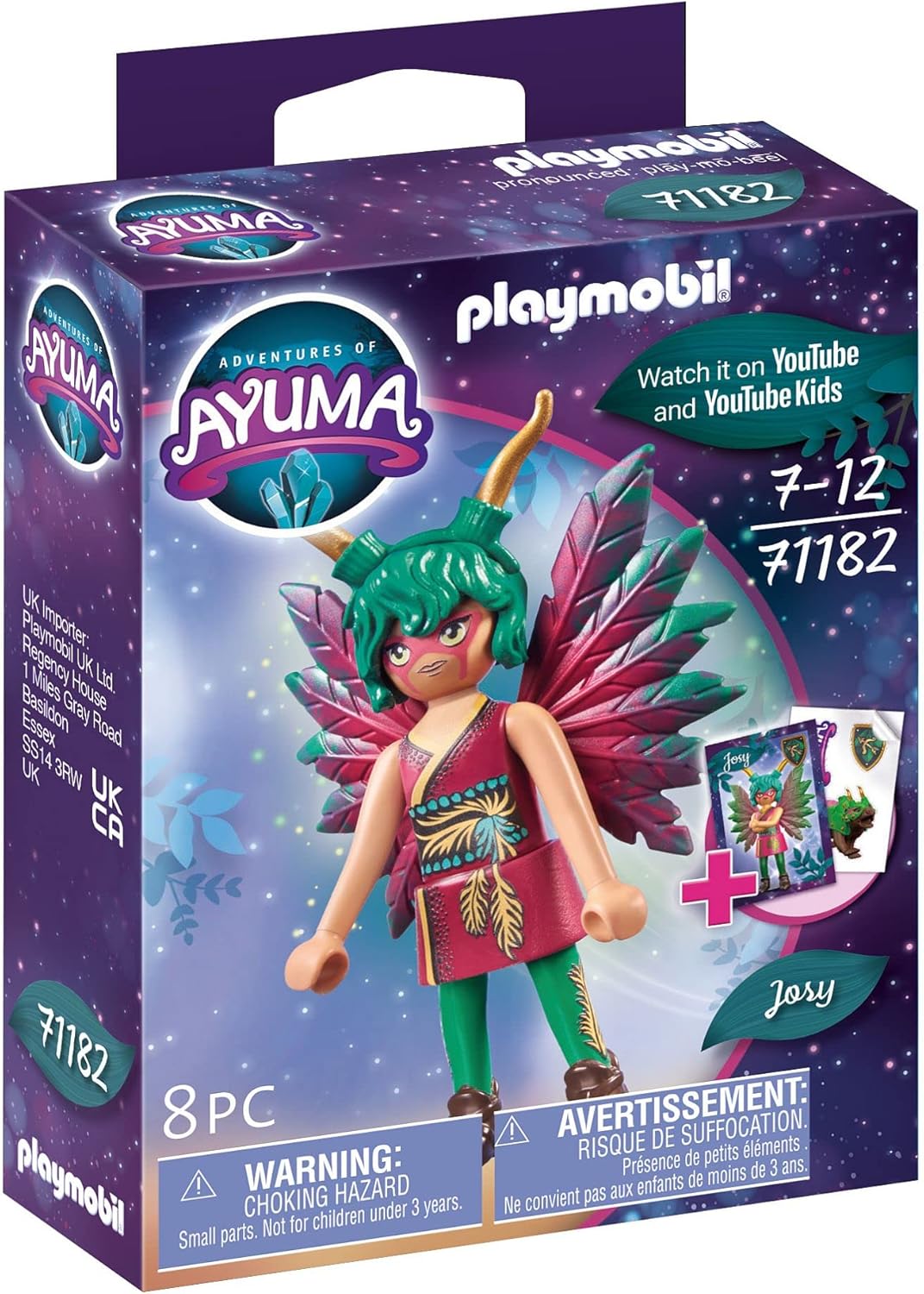 PLAYMOBIL Adventurs of Ayuma 71182 Knight Fairy Josy, ab 7 Jahren