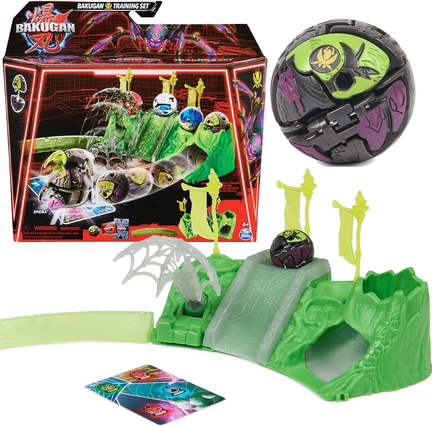 Bakugan Training Set Spidra – Battle Arena Set