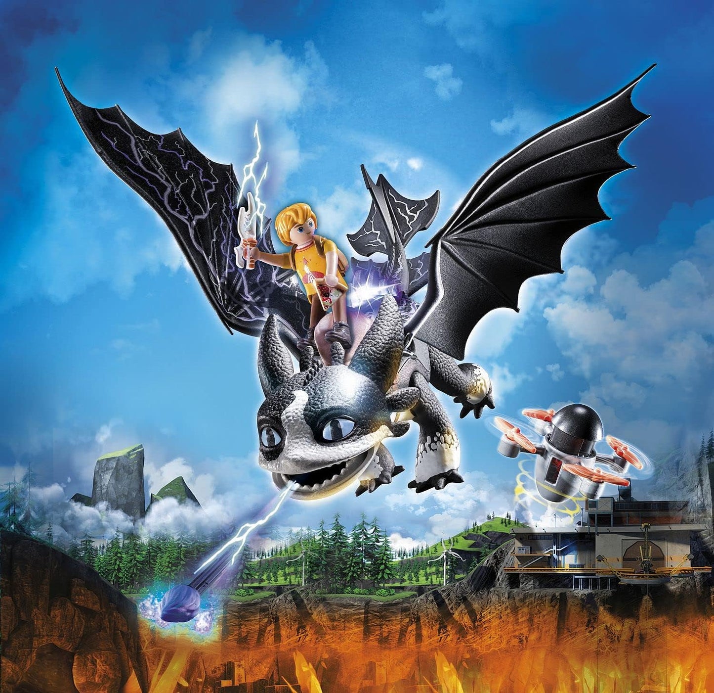 PLAYMOBIL Dragons 71081 – Drachen Abenteuer Spielset