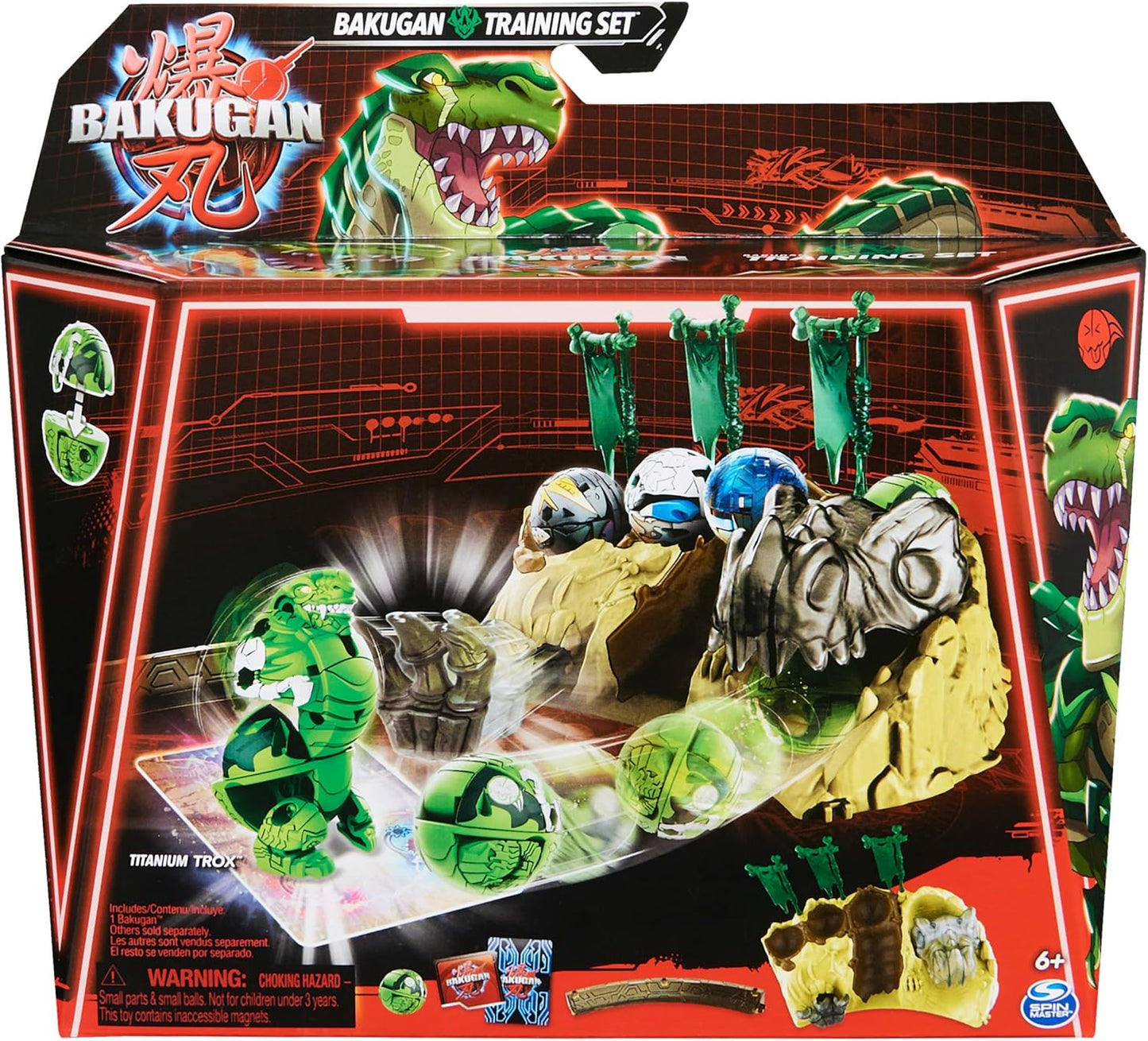 Bakugan Training Set Titanium Trox – Battle Arena Set