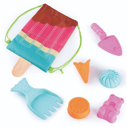 Kinder Sandspielzeug Set mit Rucksack | Strandspielzeug