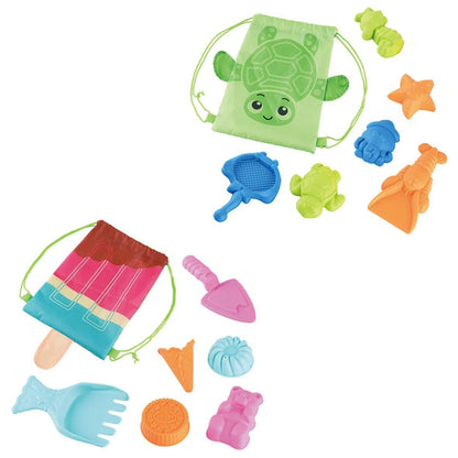 Kinder Sandspielzeug Set mit Rucksack | Strandspielzeug