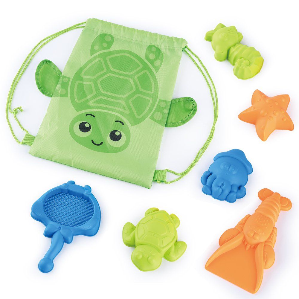 Kinder Sandspielzeug Set mit Rucksack | Strandspielzeug